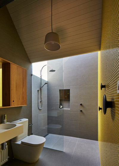 コンテンポラリー 浴室 by User