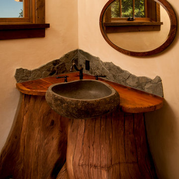 Log Cabin Sink