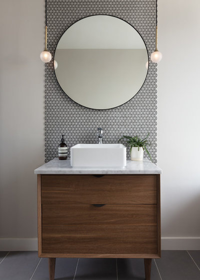 Scandinavian Bathroom by Shanade McAllister-Fisher Design