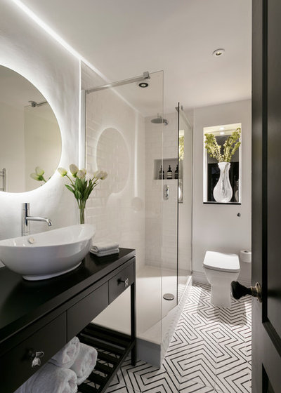 Contemporáneo Cuarto de baño by Shanade McAllister-Fisher Design