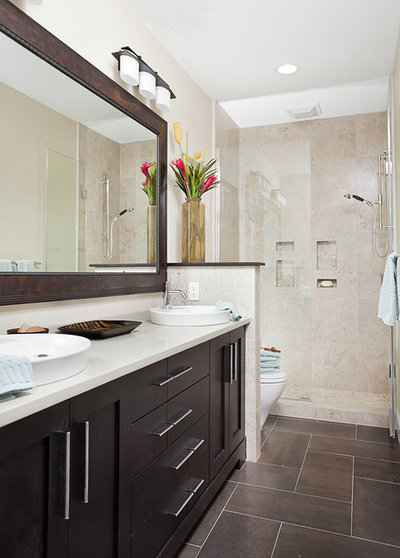 Transitional Bathroom by In Detail Interiors