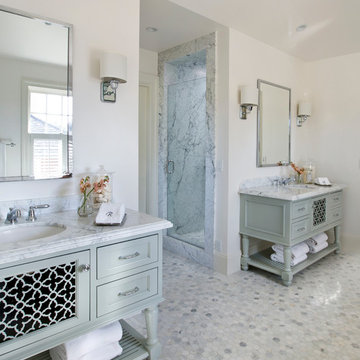 Los Gatos Historic Renovation Master Bathroom