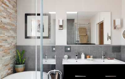Houzz Prizewinners Take a Bathroom and a Laundry From Dated to Dreamy