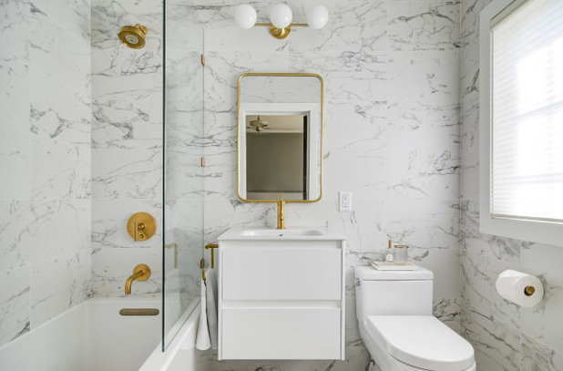 Contemporary Bathroom by Jaimie Nelson Design