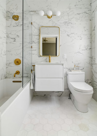 Contemporary Bathroom by Jaimie Nelson Design
