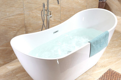 Luxier Floor Mounted Bathtub Fillers - FTF01-TB-V