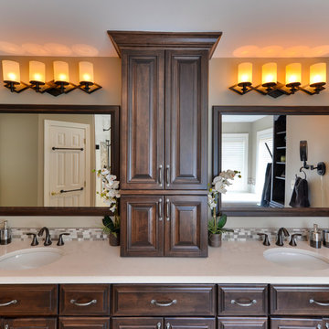 Luxurious Master Bath in The Peninsula - Mechanicsburg, PA