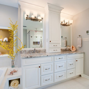 Luxurious Master Bathroom with His and Her Vanity