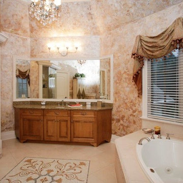 Luxury Bathroom with Old World Charm
