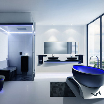 Luxury bathrooms for exclusive VIP members club