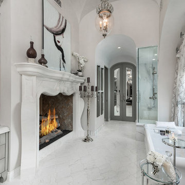 Luxury Custom Fireplaces by Fratantoni Design!