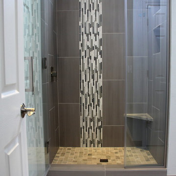 Luxury Makeover to small shower alcove