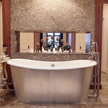 Luxury Master Bath with Freestanding Tub