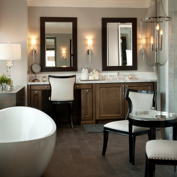 Luxury Master Bathroom: Robeson Design