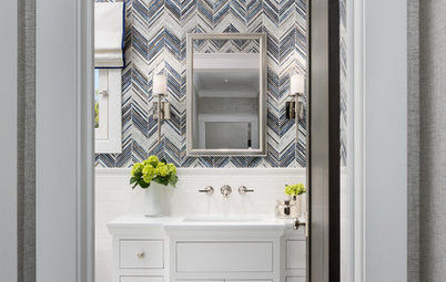 Room of the Day: A Fresh Take on Classic Style for a Powder Room