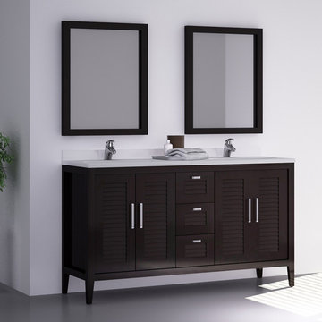 MADRID II ,60 INCH BATH VANITY.