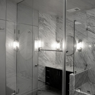 Mammoth ArtDeco Bathroom by Erika Winters Design
