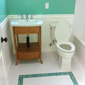 Manhattan Beach: Craftsman Bathroom Remodel