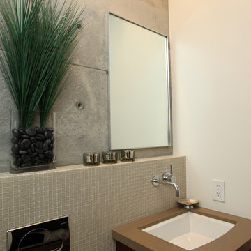 Manhattan Beach Ultra Modern Guest Bathroom Remodel
