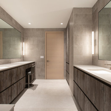 Manhattan Modern Spa Like Bathroom