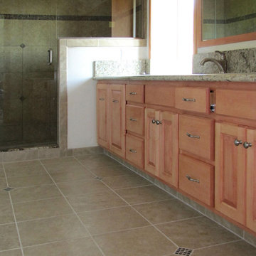 Maple Bathroom with Natural Finish 2
