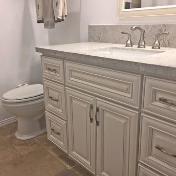 Marble Bathroom and Traditional Kitchen in Carlsbad, CA