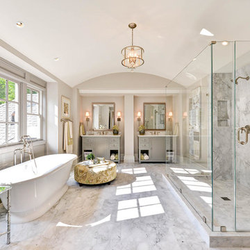 Marble Bathrooms with Classic Inspirations