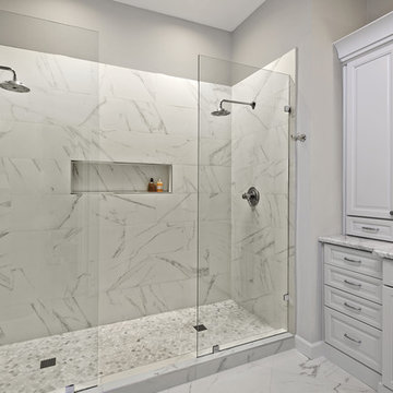 Marble Master Bathroom