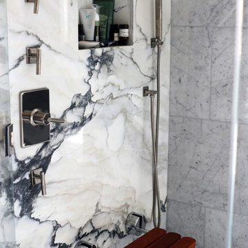 Marble Tile in Shower