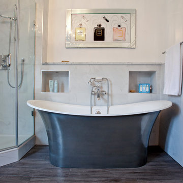 Marble, traditional 3-bathroom project, Hove - bathroom 3