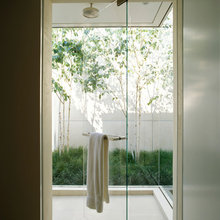 shower to outside view