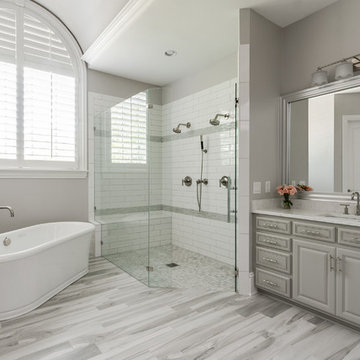 Marvin, NC- Zero entry shower -Master Bathroom