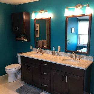Featured image of post Dark Teal Bathroom Decor : The ideal vanity sets the tone for the room and epitomizes the spirit of your decor.