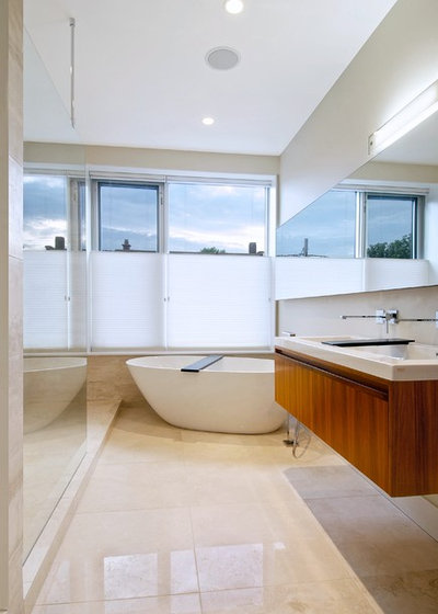 Modern Bathroom by Andrew Snow Photography