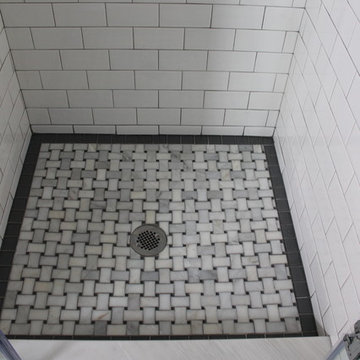 Master Bath Mosaic Shower Floor