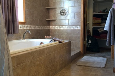 Example of a bathroom design in Denver