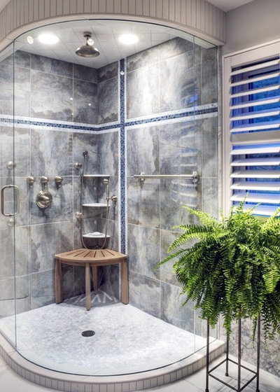 Transitional Bathroom by The Designers