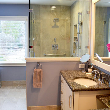 Master Bath Renovation Designed for Aging in Place