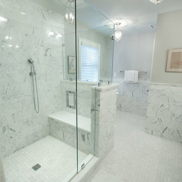 Master Bath Shower & Shower Seat
