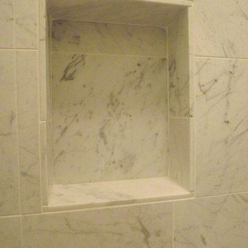 Master Bath Shower Detail Plaza Condo, Kansas City, MO