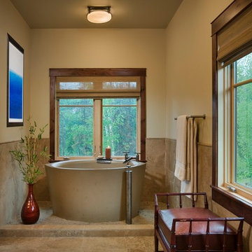 Master Bath Soaking Tub Steamboat Springs Ski Area Storm Meadow Drive Mountain/A