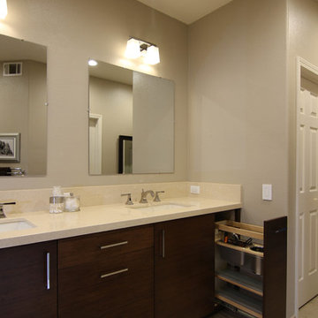Master Bath Vanity w/Pullout Storage - Morgan Hill, CA
