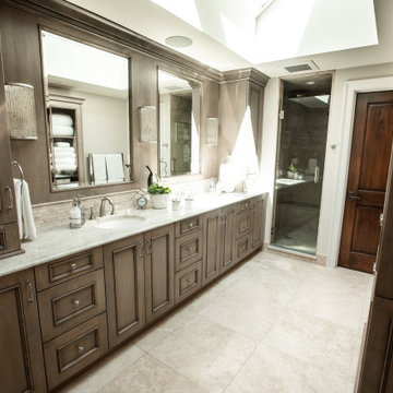 Master Bath with Double Sinks