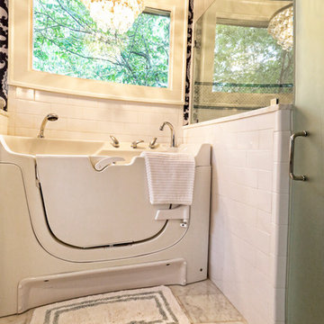 Master Bath with Handicapped-Accessible Tub