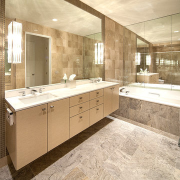 Master Bath with His and Her Sinks