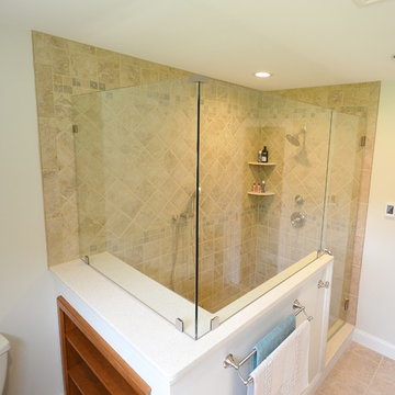 Master Bath with Large Shower plus Seat