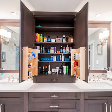 Master Bath with Storage Solutions