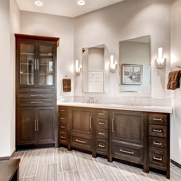 Master Bath with Tall Ceilings and an Open Feel