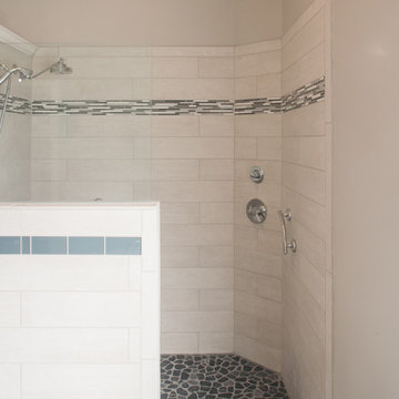 Master bath with walk-in shower