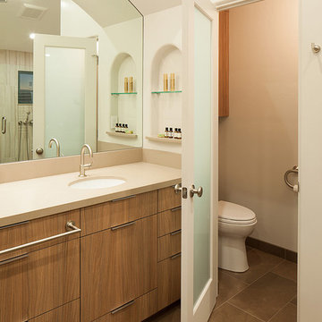 Master Bathroom and Custom Cabinetry projects at Broadway Terrace